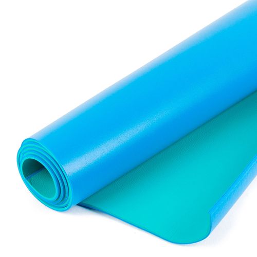 Alfombra mat antideslizante - Aguamarina + azul
