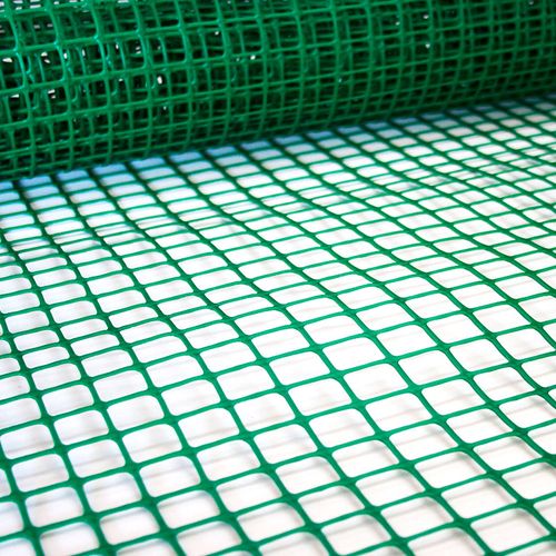 Cerramiento plástico - Cuadrícula chica - Verde