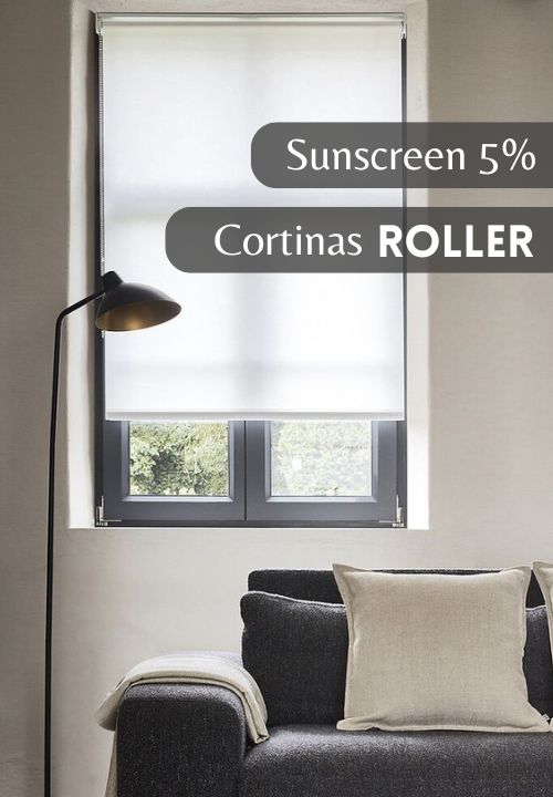Sunscreen para cortinas roller