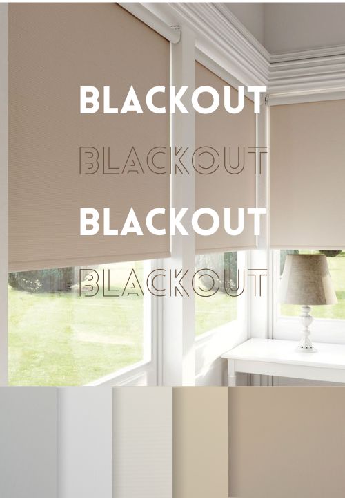 Blackout para cortinas roller